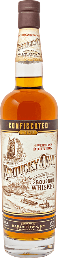 An image of a bottle of Kentucky Owl Confiscated Straight Bourbon Whiskey 700ml