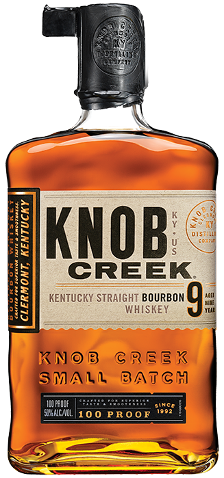 An image of a bottle of Knob Creek 9 Year Old Small Batch Kentucky Straight Bourbon 700ml