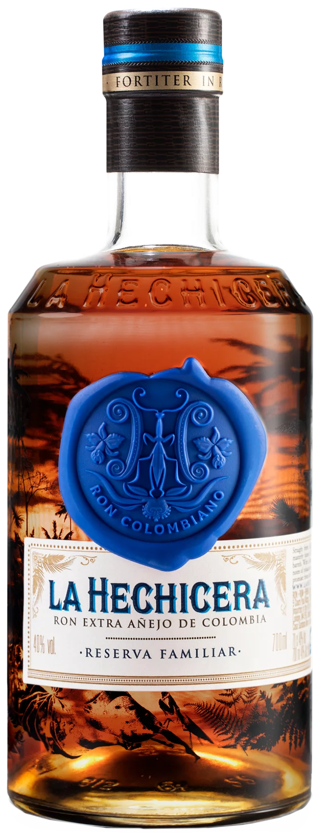 An image of a bottle of La Hechicera Fine Aged Rum 700ml