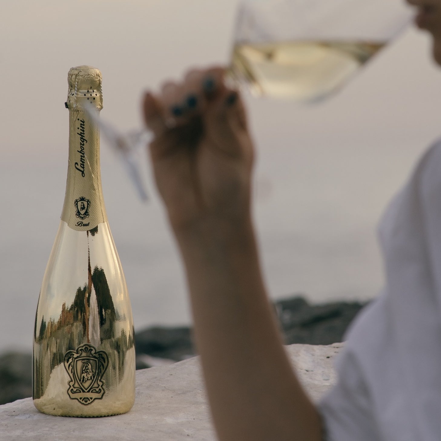 Load image into Gallery viewer, Lamborghini Brut Vino Spumante Gold