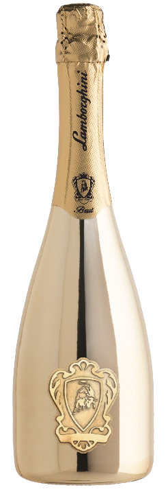 An image of a bottle of Lamborghini Brut Vino Spumante Gold 750ml