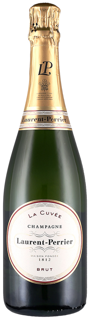 An image of a bottle of Laurent-Perrier La Cuvée Brut Champagne