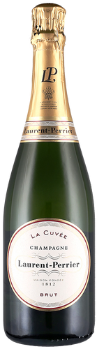 An image of a bottle of Laurent-Perrier La Cuvée Brut Champagne