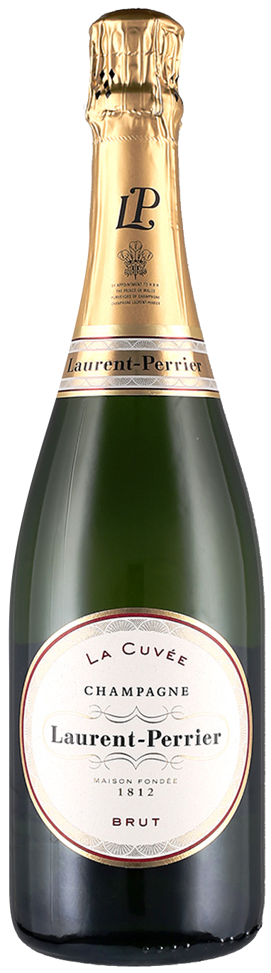 An image of a bottle of Laurent-Perrier La Cuvée Brut Champagne