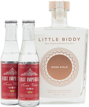 Load image into Gallery viewer, Little Biddy Rose Gold Gin Gift Box