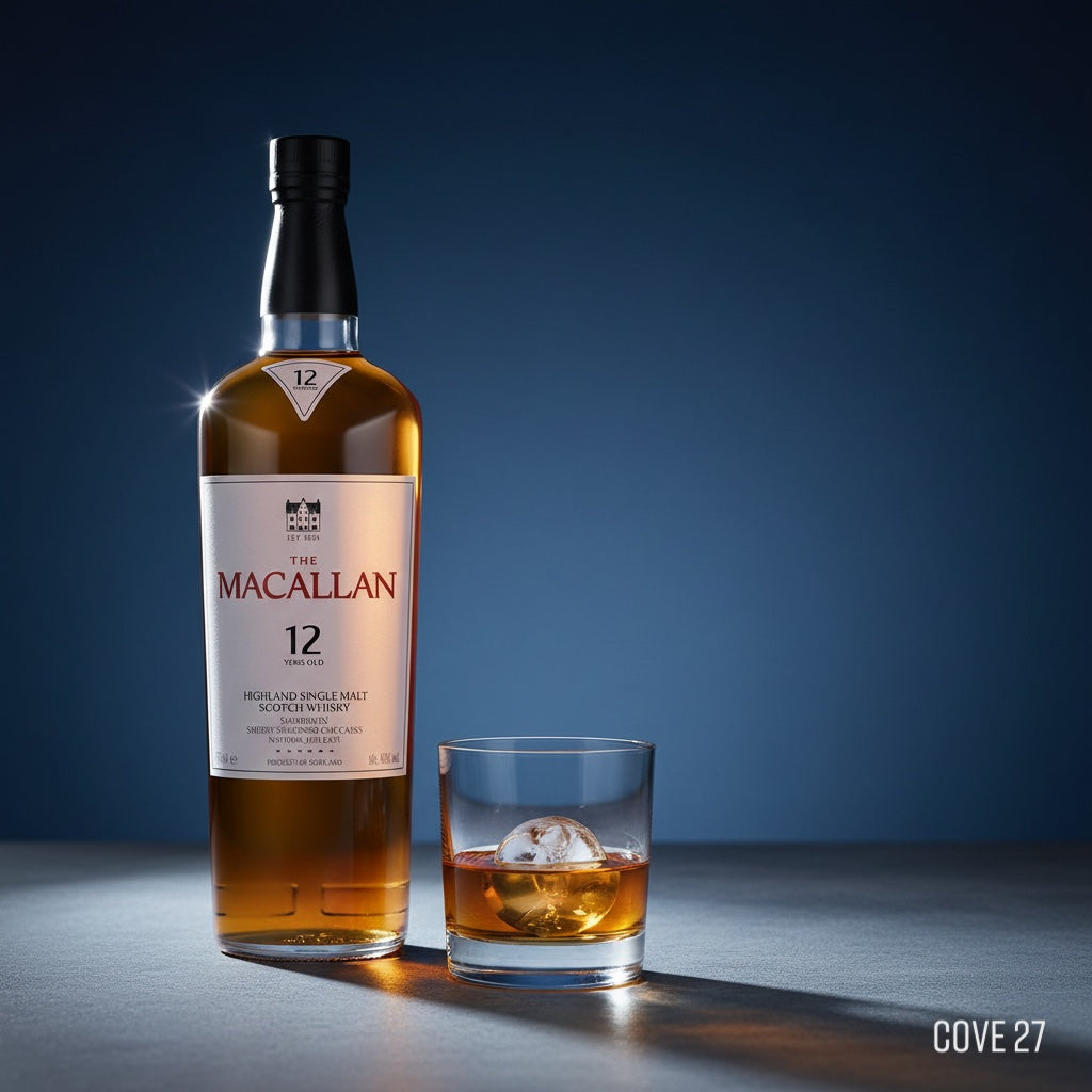 Macallan 12 Year Old Double Cask – Luxury Speyside Gift – COVE 27