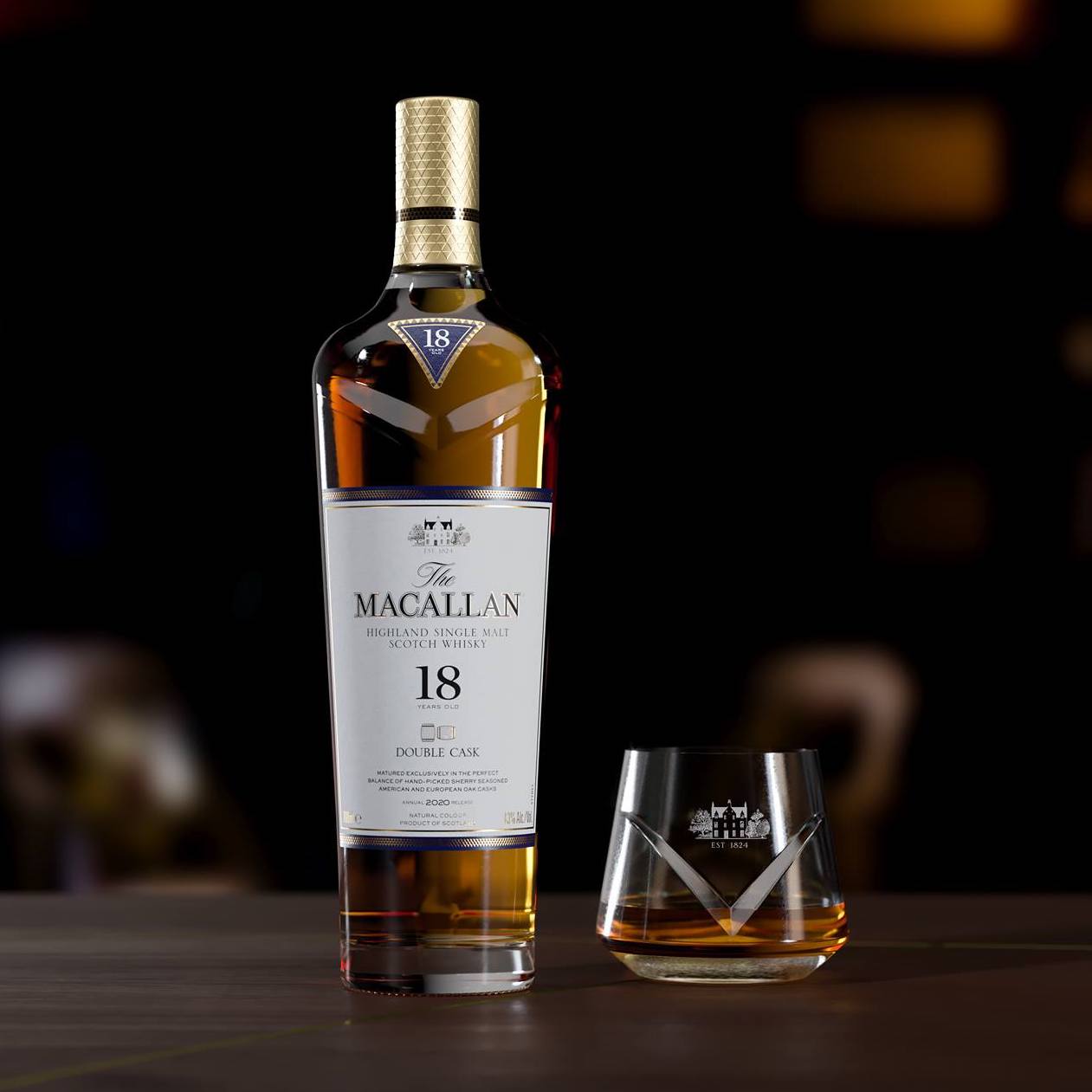 Load image into Gallery viewer, Macallan 18 Year Old Double Cask Whisky