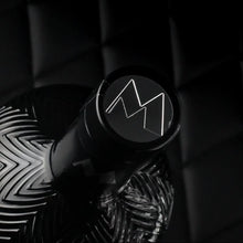 Load image into Gallery viewer, Top view of Milford Gin bottle showing its unique &#39;M&#39; logo