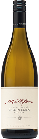 An image of a bottle of Millton Te Arai Vineyard Gisborne Chenin Blanc