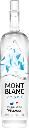 An image of a bottle of Mont Blanc Vodka