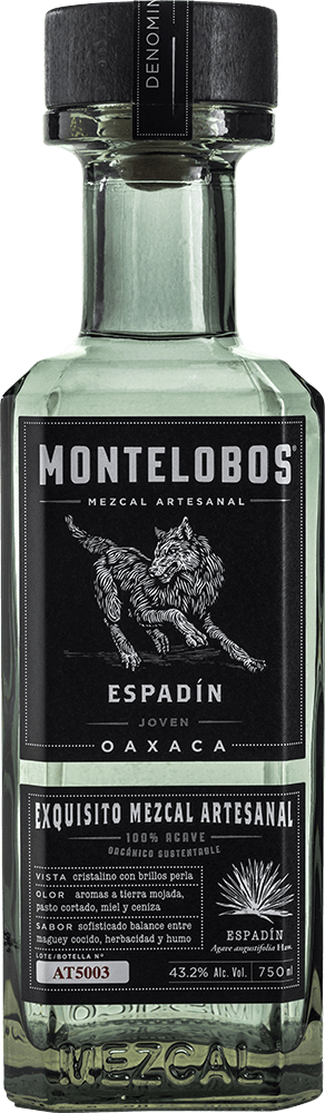 An image of a bottle of Motelobos Espadin Joven mezcal