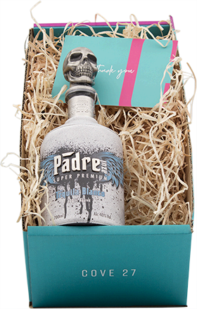 Padre Azul Blanco Tequila Gift Box