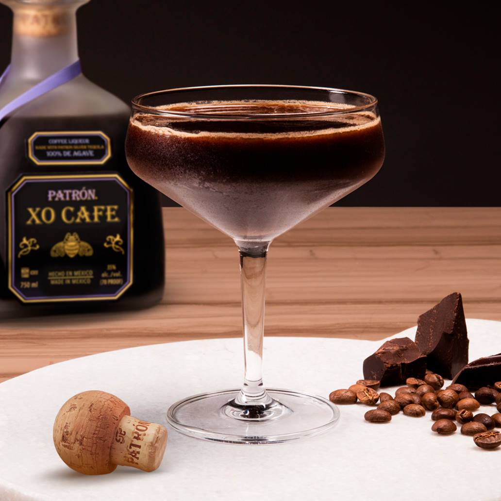 Patrón XO Cafe Coffee Liqueur – Luxury Tequila Coffee – COVE 27