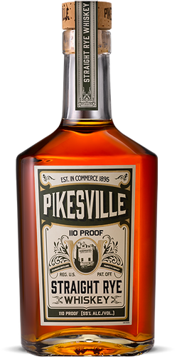 An image of a bottle of Pikesville 6YO Straight Rye 55% Whiskey 750ml