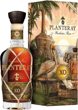 Load image into Gallery viewer, Planteray XO rum bottle and packaging with tropical design