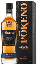 Load image into Gallery viewer,  An image of a bottle of Pōkeno &#39;Origin&#39; Single Malt Whisky 700ml next to its gift box