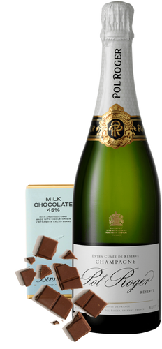 An image of a Pol Roger Champagne Gift Box