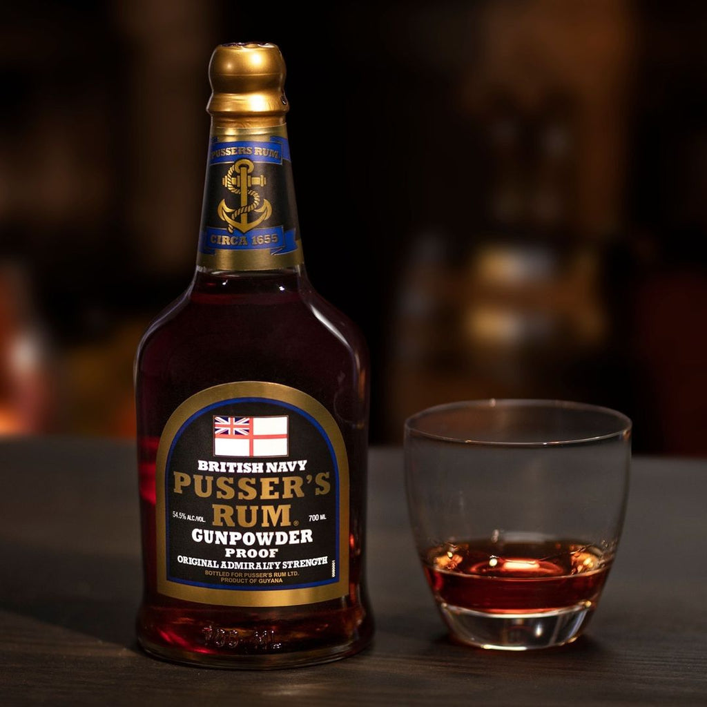 Pusser’s Gunpowder Proof Rum – Navy Strength Aged Rum – COVE 27