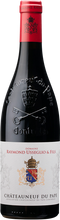 Load image into Gallery viewer, Raymond-Usseglio-Fils-Chateauneuf-du-Pape bottle with a red cap and visible label on a white background