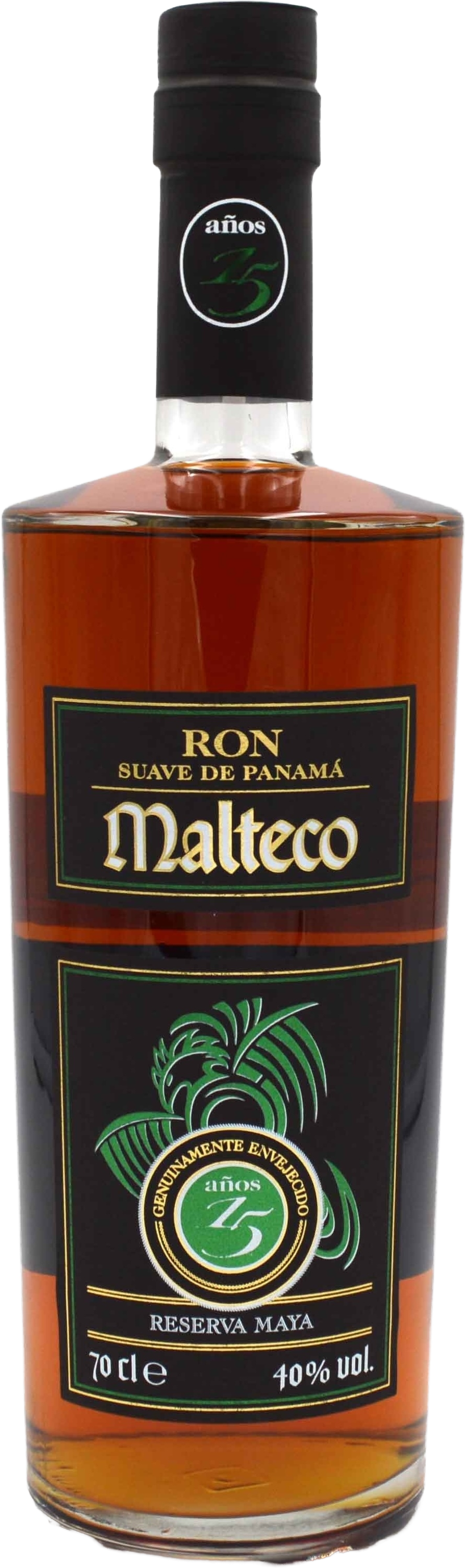 Load image into Gallery viewer, Ron Malteco 15 Year Old Reserva Maya Rum bottle with label on a white background
