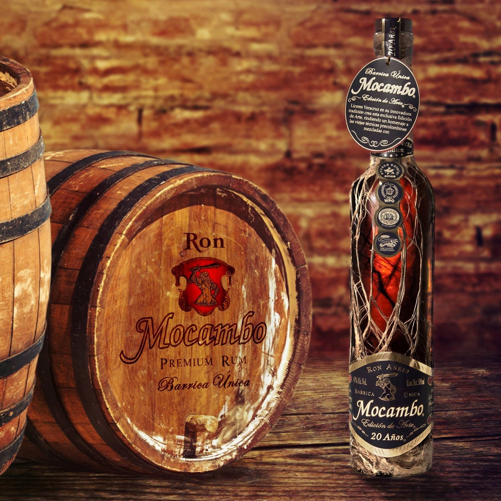 Load image into Gallery viewer, Ron Mocambo 20YO Rum Art Edition