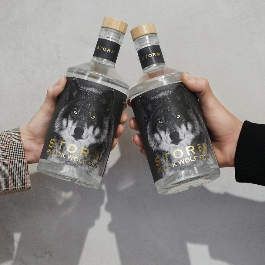 Load image into Gallery viewer, Black Wolf Gin by STORM Clothing