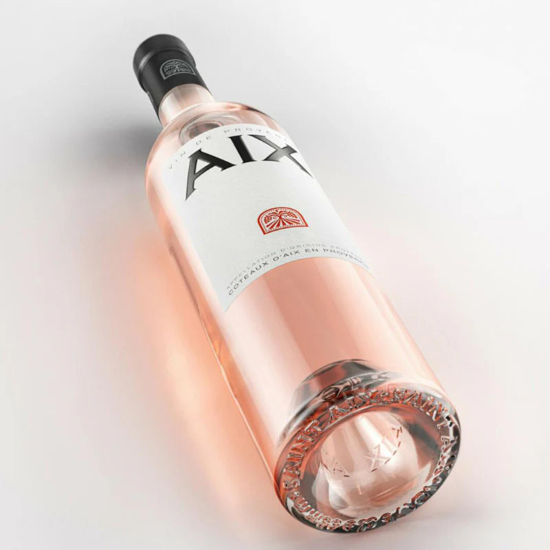 Load image into Gallery viewer,  a bottle of Saint AIX Provence Rosé Jeroboam 3Litre on a white background