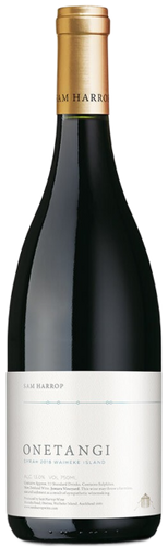 An image of Sam Harrop Onetangi Waiheke Island SYRAH 760ml