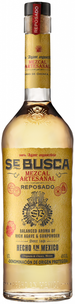 An image of a bottle of Se Busca Mezcal Reposado 700ml