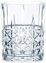 Load image into Gallery viewer, Clear glass with diamond pattern on a white background
