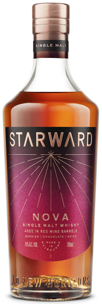 An image of a bottle of Starward 'Nova' Single Malt Whisky from Australia, 700ml
