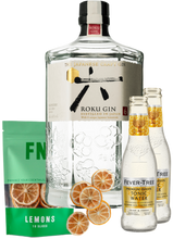 Load image into Gallery viewer, An image of a Suntory Roku Craft Gin Gift Box Hamper