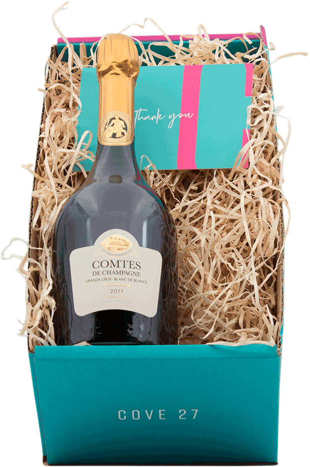 Taittinger Comtes Blanc de Blancs Champagne Gift Box