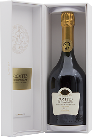 Taittinger Comtes Blanc de Blancs Champagne Gift Box