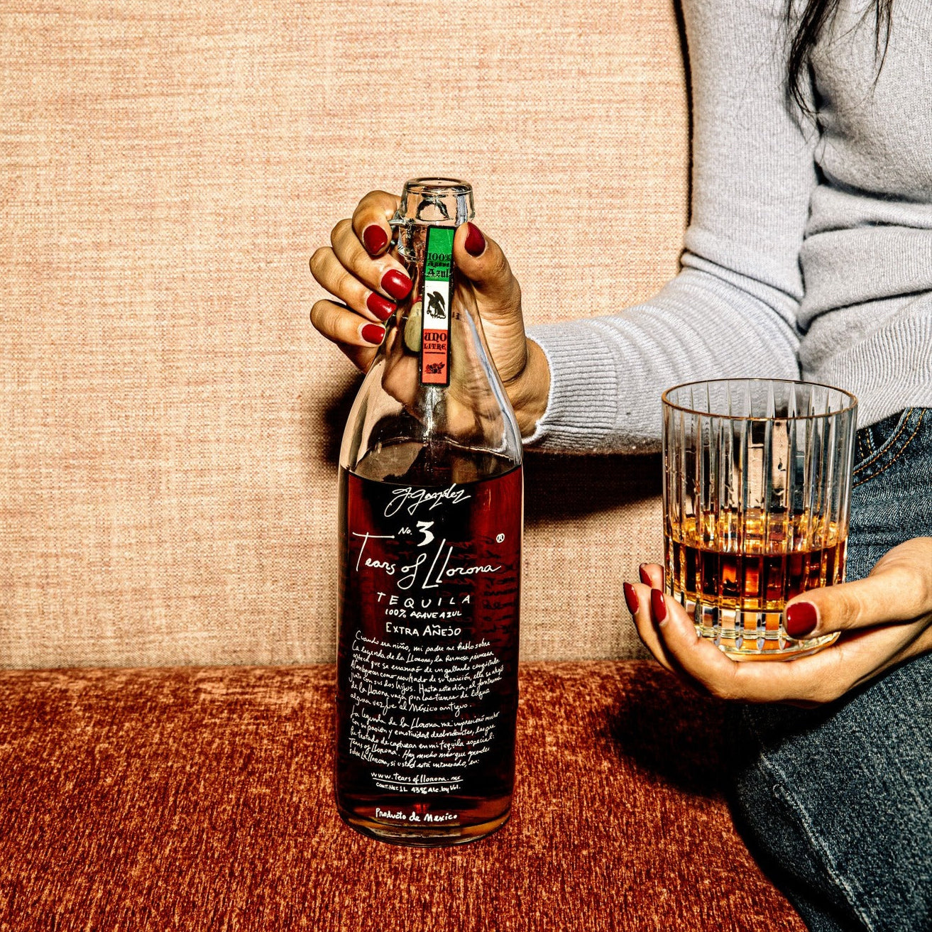 Load image into Gallery viewer, Tears of Llorona No. 3 Extra Añejo Tequila