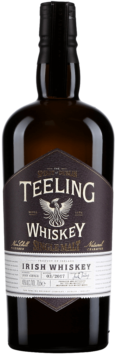 An image of the popular Teeling Irish Single Malt Whiskey, 700ml
