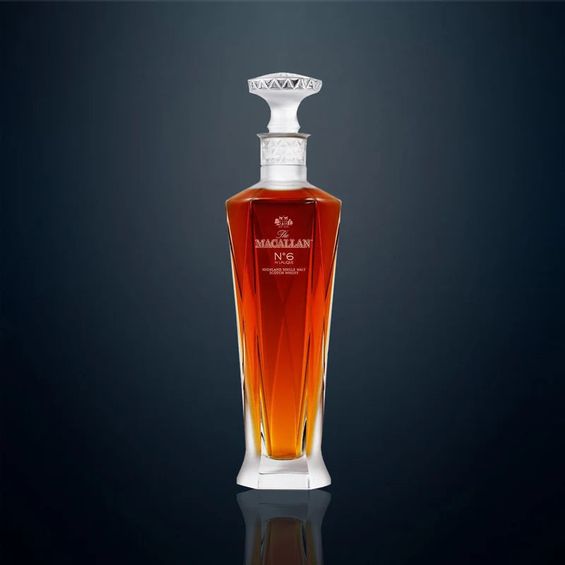 The Macallan No.6 Single Malt Whisky - Lalique Decanter