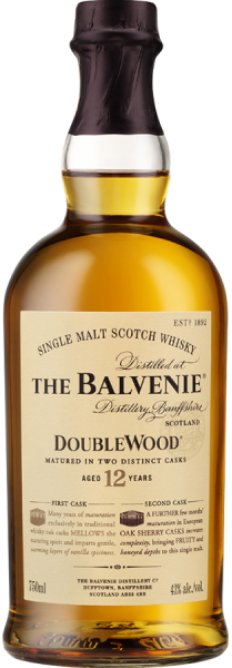 A bottle image of a The Balvenie Doublewood 12YO Single Malt Scotch Whisky