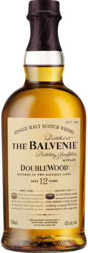 A bottle image of a The Balvenie Doublewood 12YO Single Malt Scotch Whisky