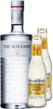 Load image into Gallery viewer, An image of the The Botanist Gin Gift Box with one Botanist gin and two Fever-Tree Tonic Waters.