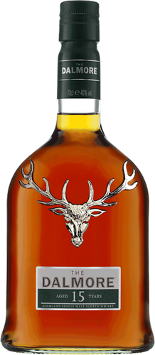 An image of a bottle of The Dalmore 15 year old Single Malt Highland Scotch Whisky 700ml