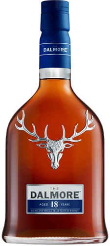 An image of a bottle of The Dalmore 18YO Single Malt Highland Scotch Whisky