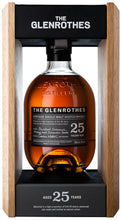 Load image into Gallery viewer, An image of a bottle of Glenrothes 18 Year Old Single Malt Scotch Whisky from the Soleo Collection inside its fine wooden and leather gift box