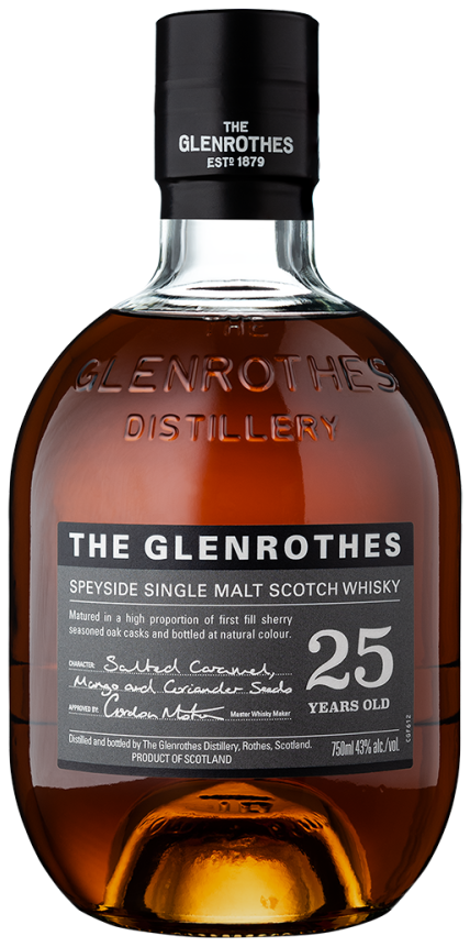 An image of a bottle of Glenrothes 18 Year Old Single Malt Scotch Whisky from the Soleo Collection