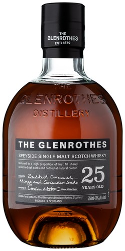 An image of a bottle of Glenrothes 18 Year Old Single Malt Scotch Whisky from the Soleo Collection