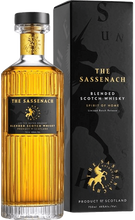 Load image into Gallery viewer, An image of The Sassenach Blended Scotch Whisky including gift box