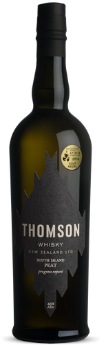 An image of a bottle of Thomson South Island Peated Whisky 700ml
