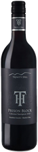 Load image into Gallery viewer, A bottle of Trinity Hill &#39;Prison Block&#39; Cabernet Sauvignon with a dark label featuring a white &#39;T&#39; and &#39;Trinity Hill&#39; text, against a plain background.