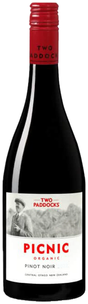 An image of a bottle of Two Paddocks Picnic Central Otago Pinot Noir 750ml