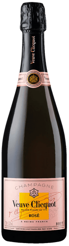 An image of a bottle of Veuve Clicquot Brut Rosé Champagne, 750ml
